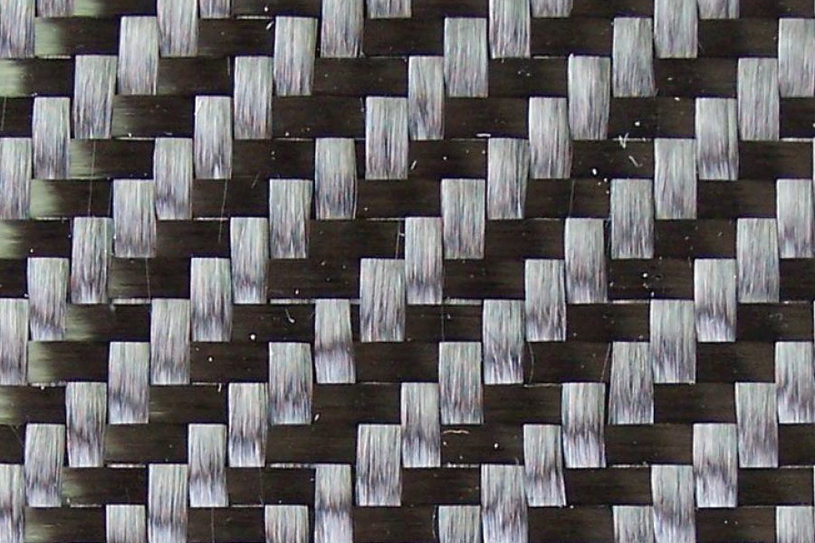 EC3X carbon fiber weave sample