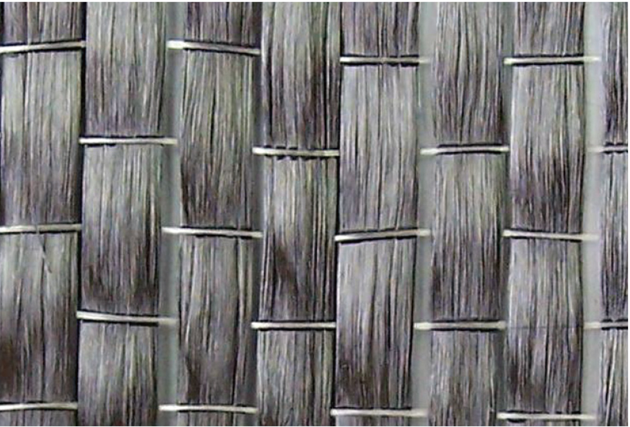 ECCF carbon fiber weave sample