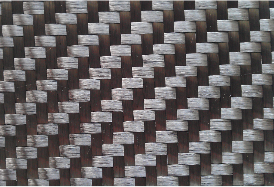 ECCL carbon fiber weave sample